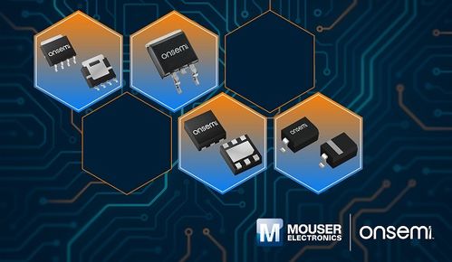 贸泽电子授权代理安森美丰富的半导体和电子元器件产品组合